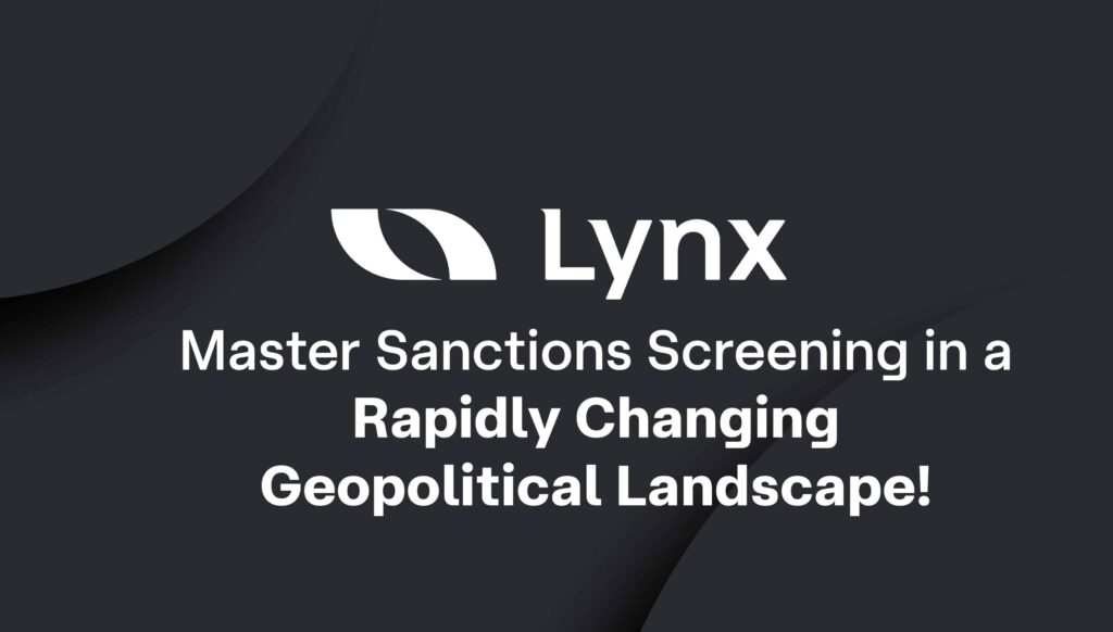 Master Sanctions Screening!